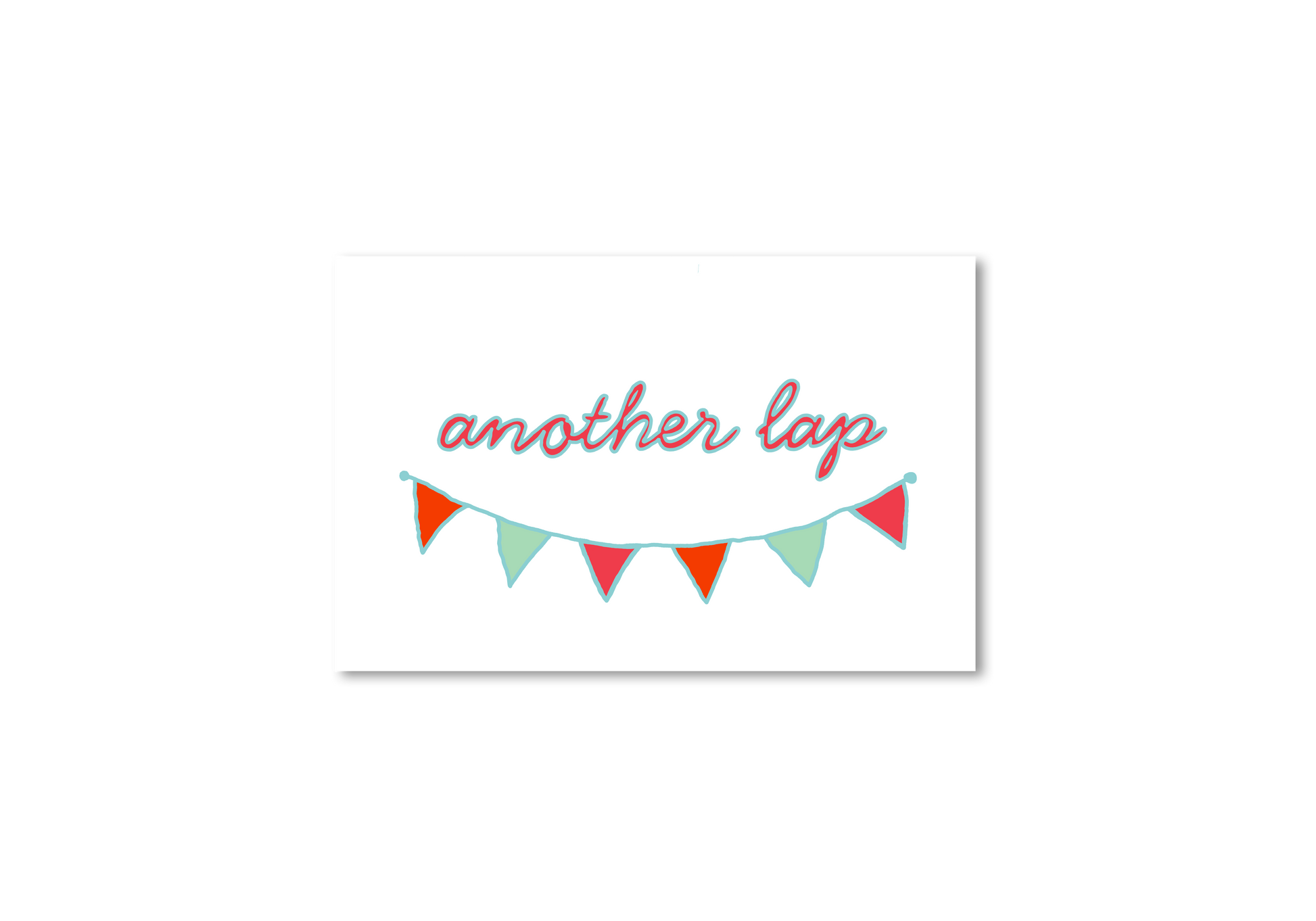 Another Lap Banner Card