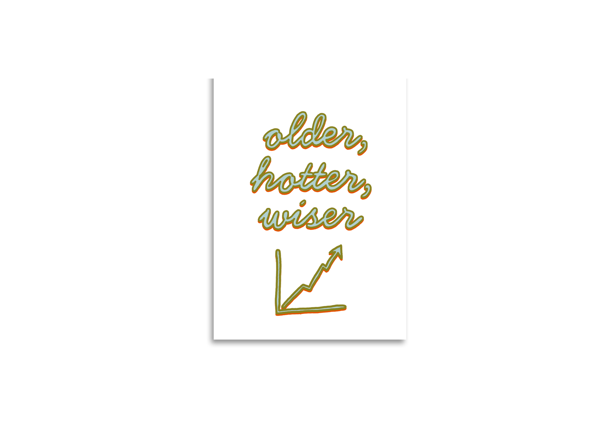 Older Hotter Wiser Card