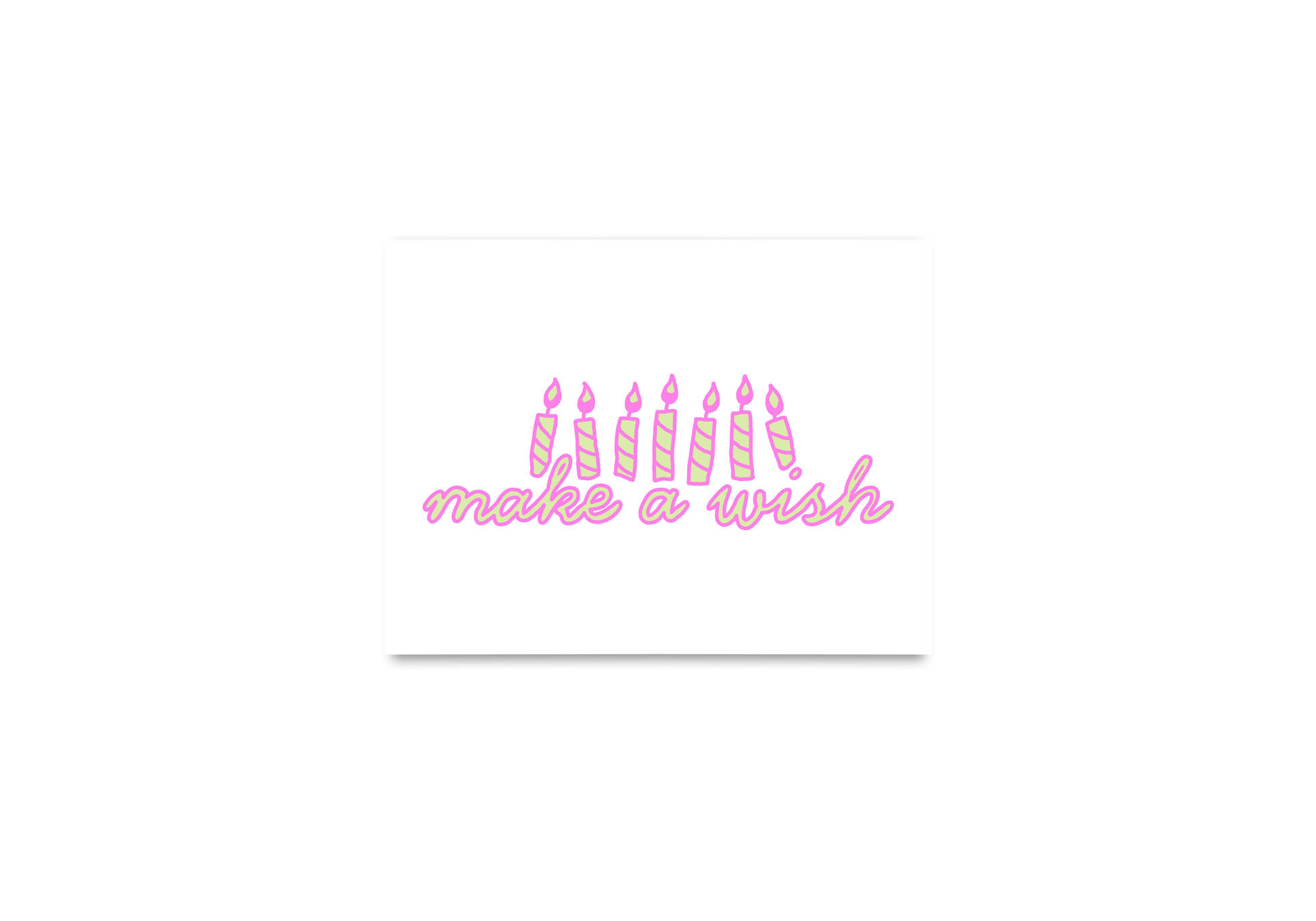 Make a Wish! Card