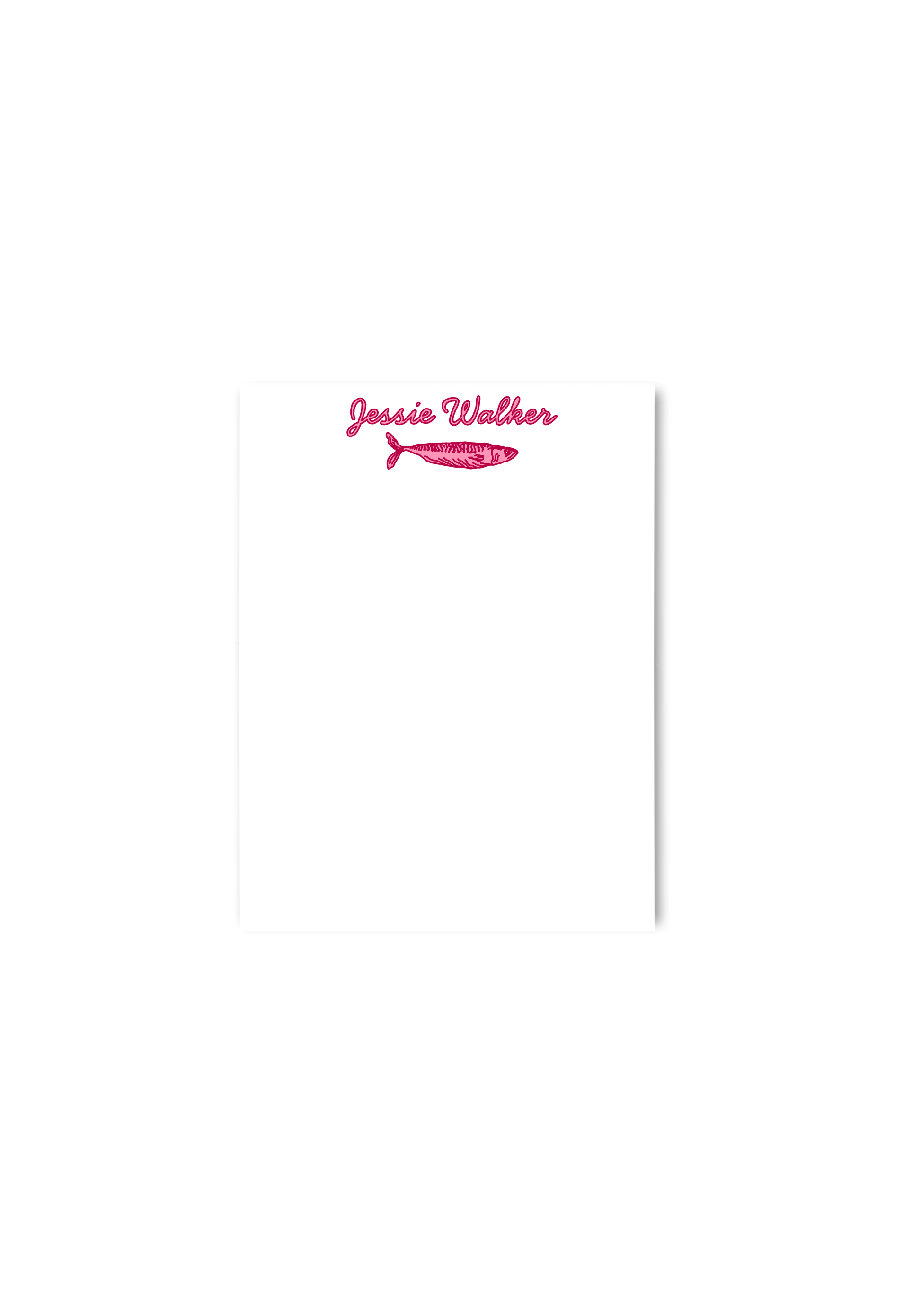 Fish Notecard Set