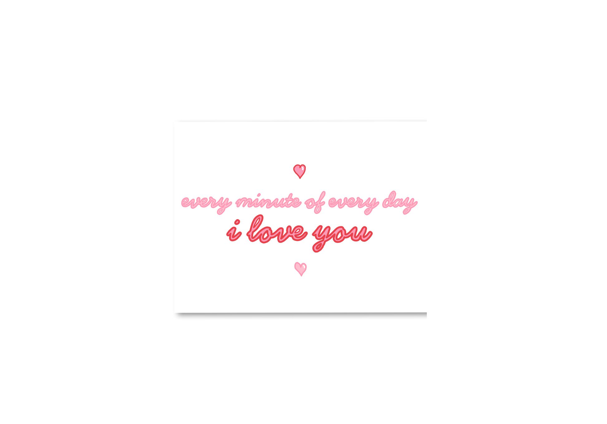 I Love You Card