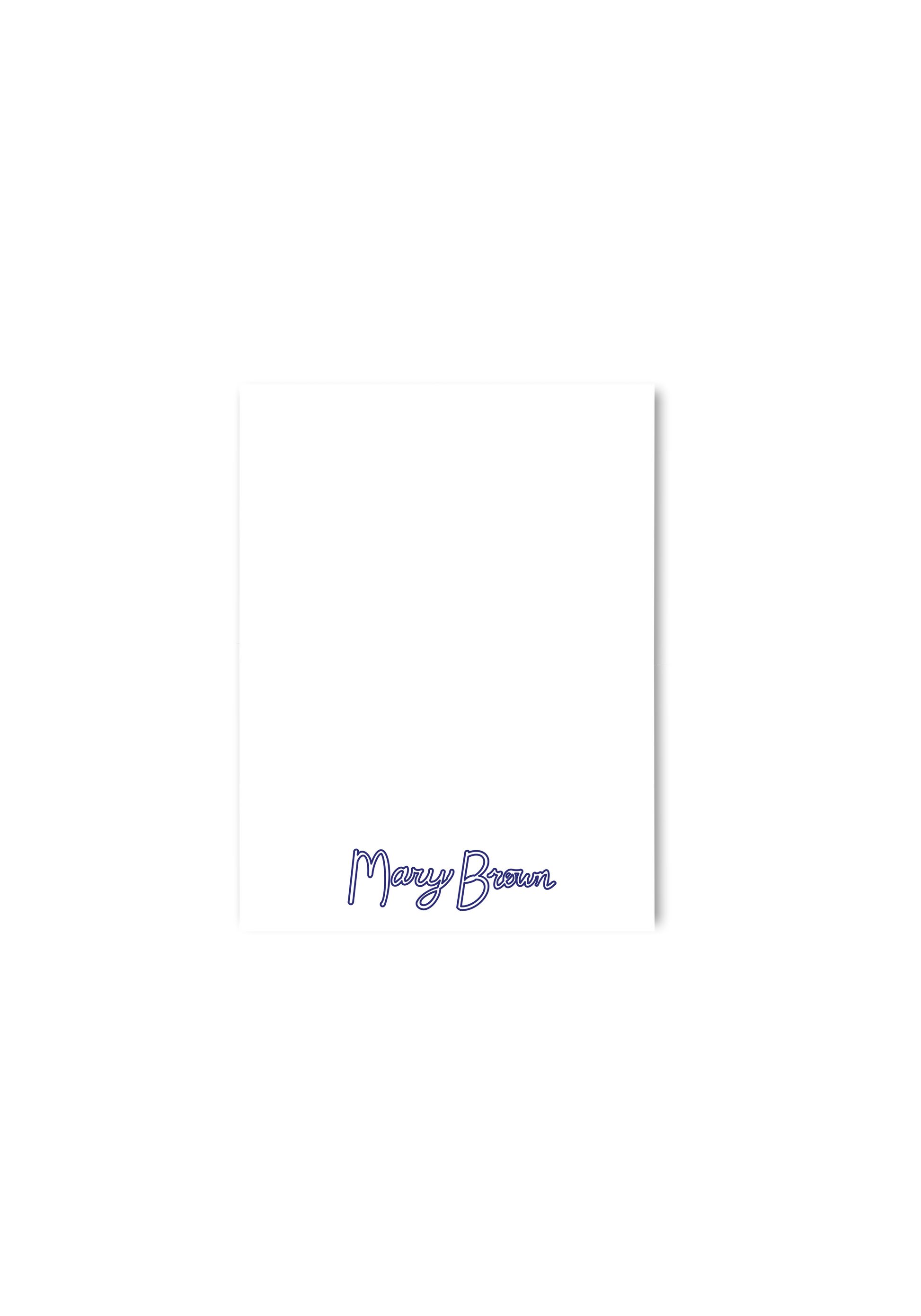 Signature Notecard Set