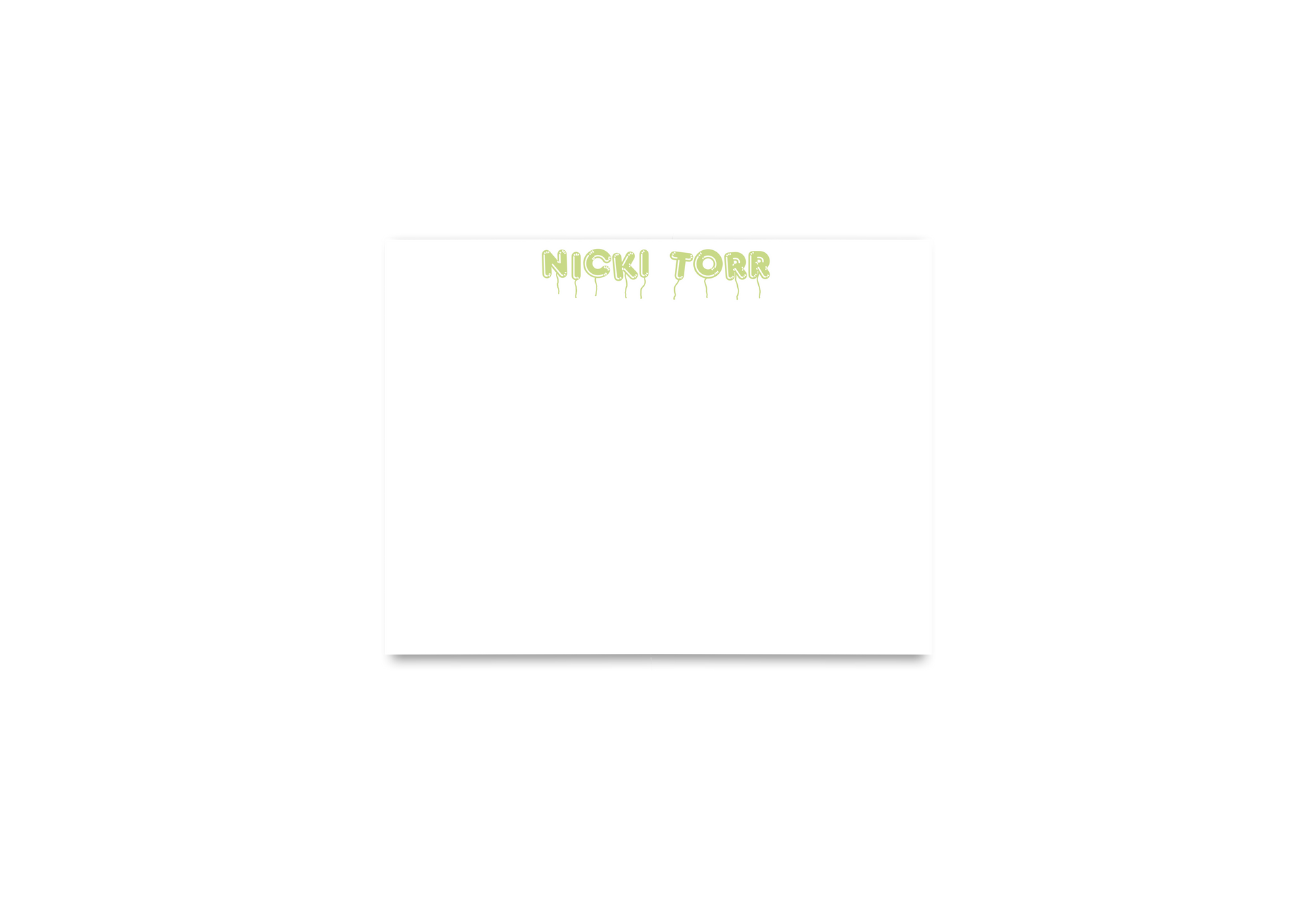 Balloon Notecard Set