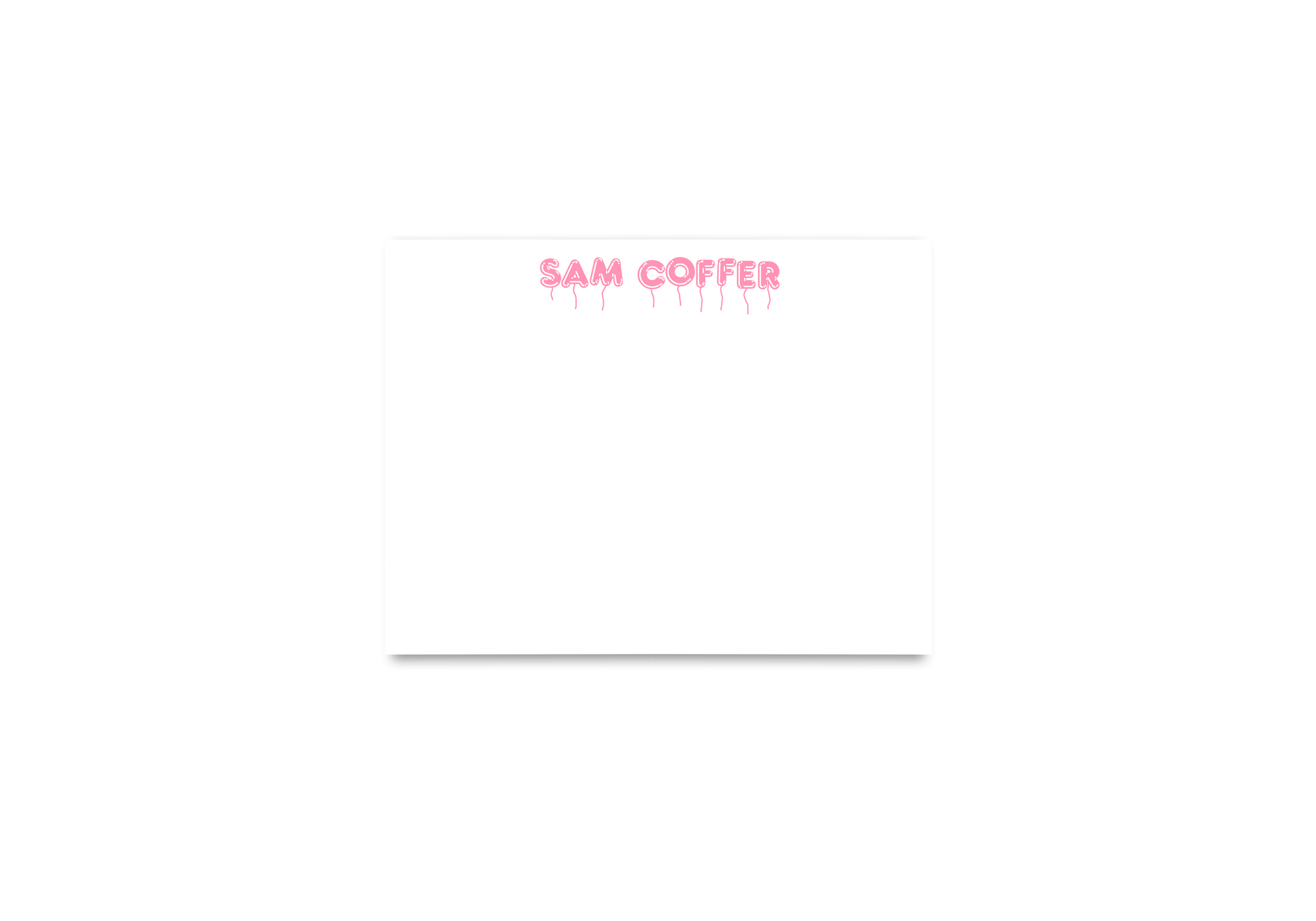 Balloon Notecard Set