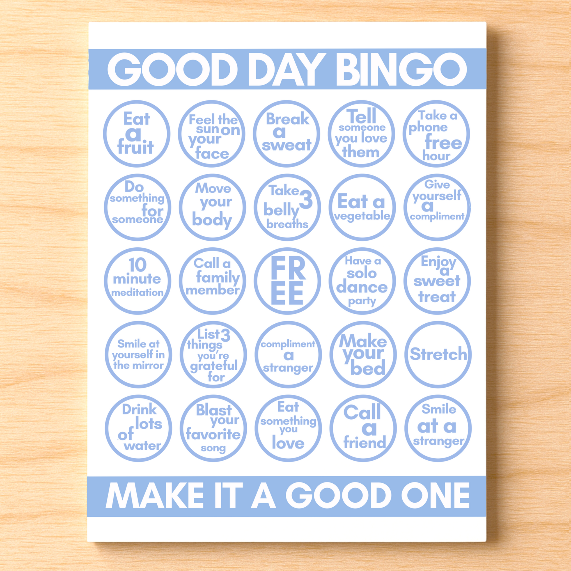 Good Day Bingo Pad