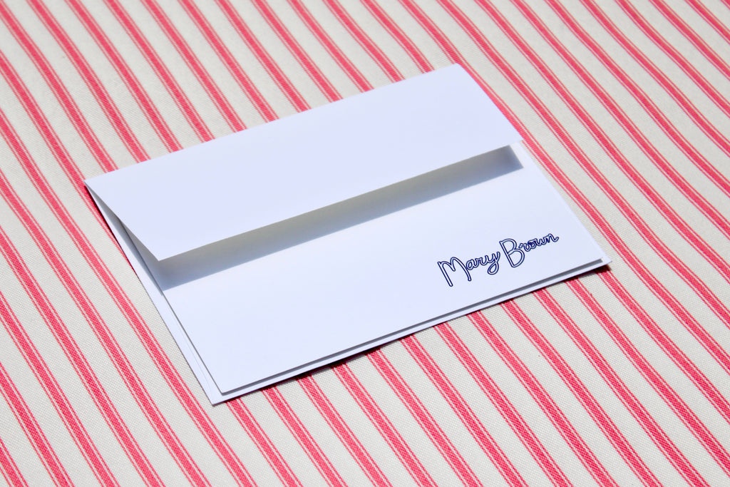 Signature Notecard Set
