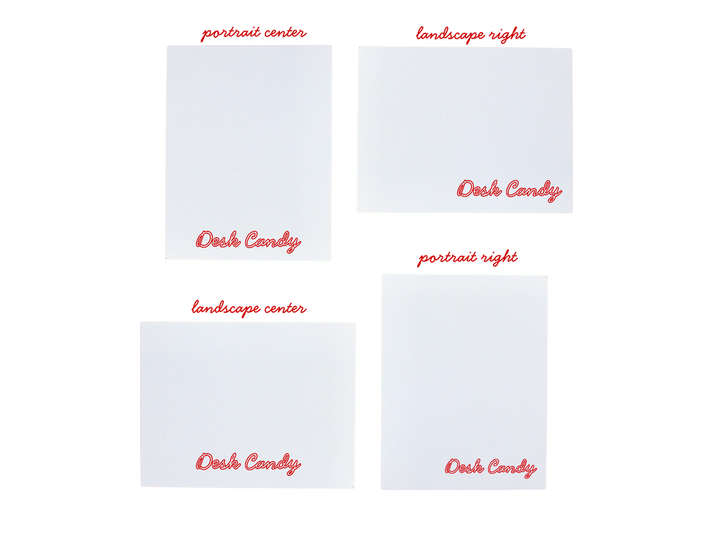 Signature Notecard Set