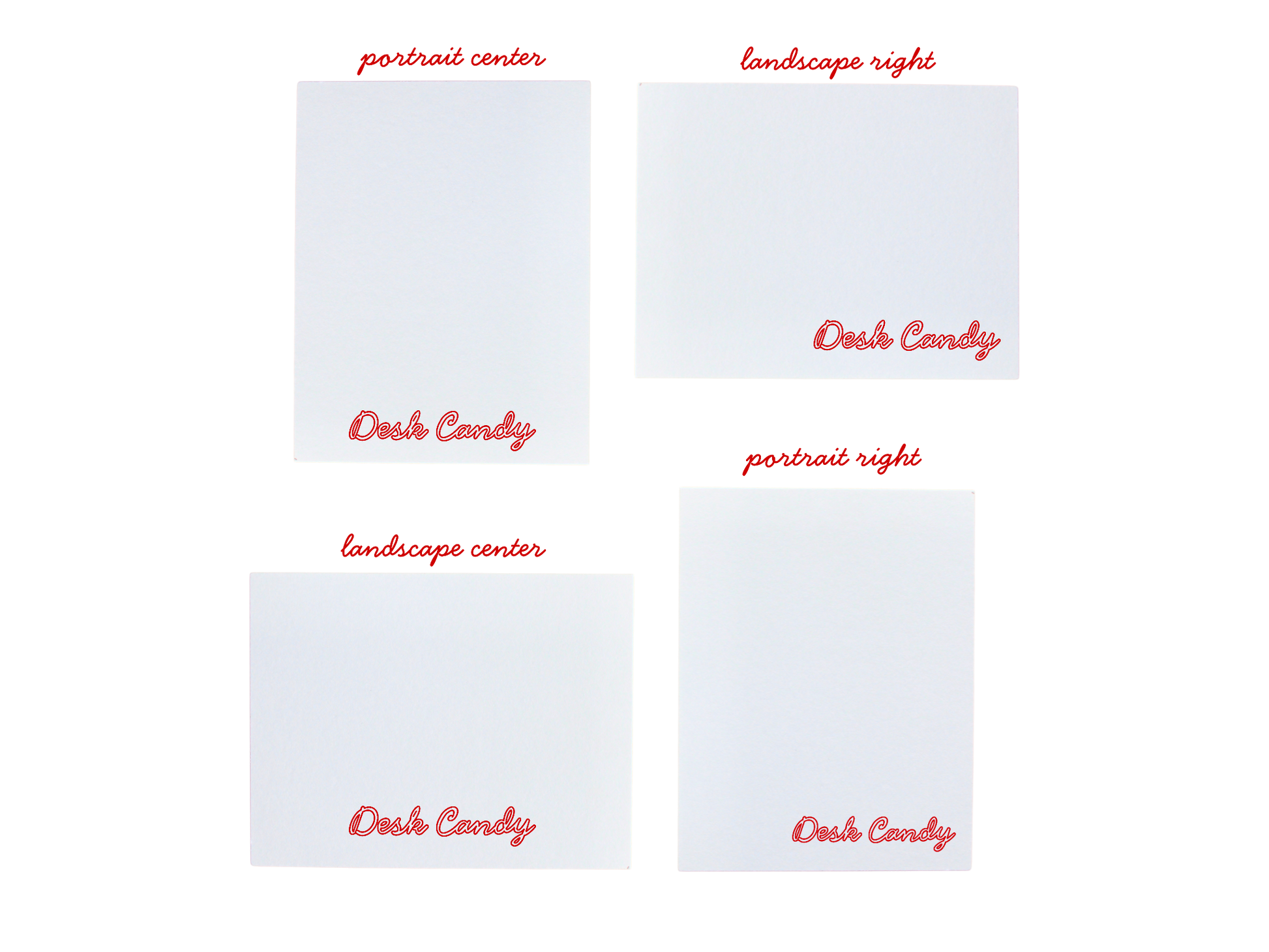Signature Notecard Set