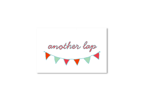 Another Lap Banner Card