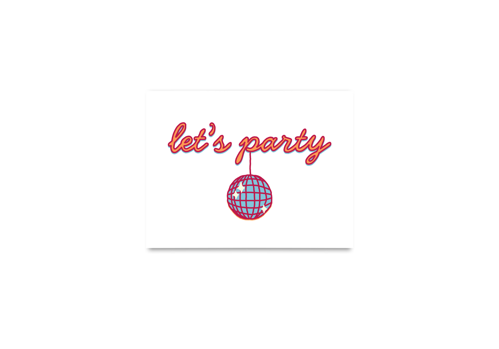 Let’s Party! Card