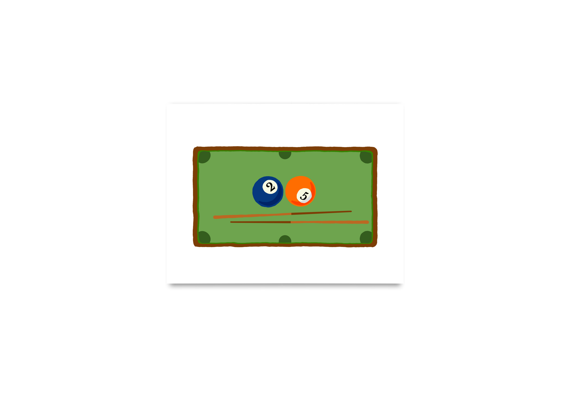 Billiards Age Birthday Card
