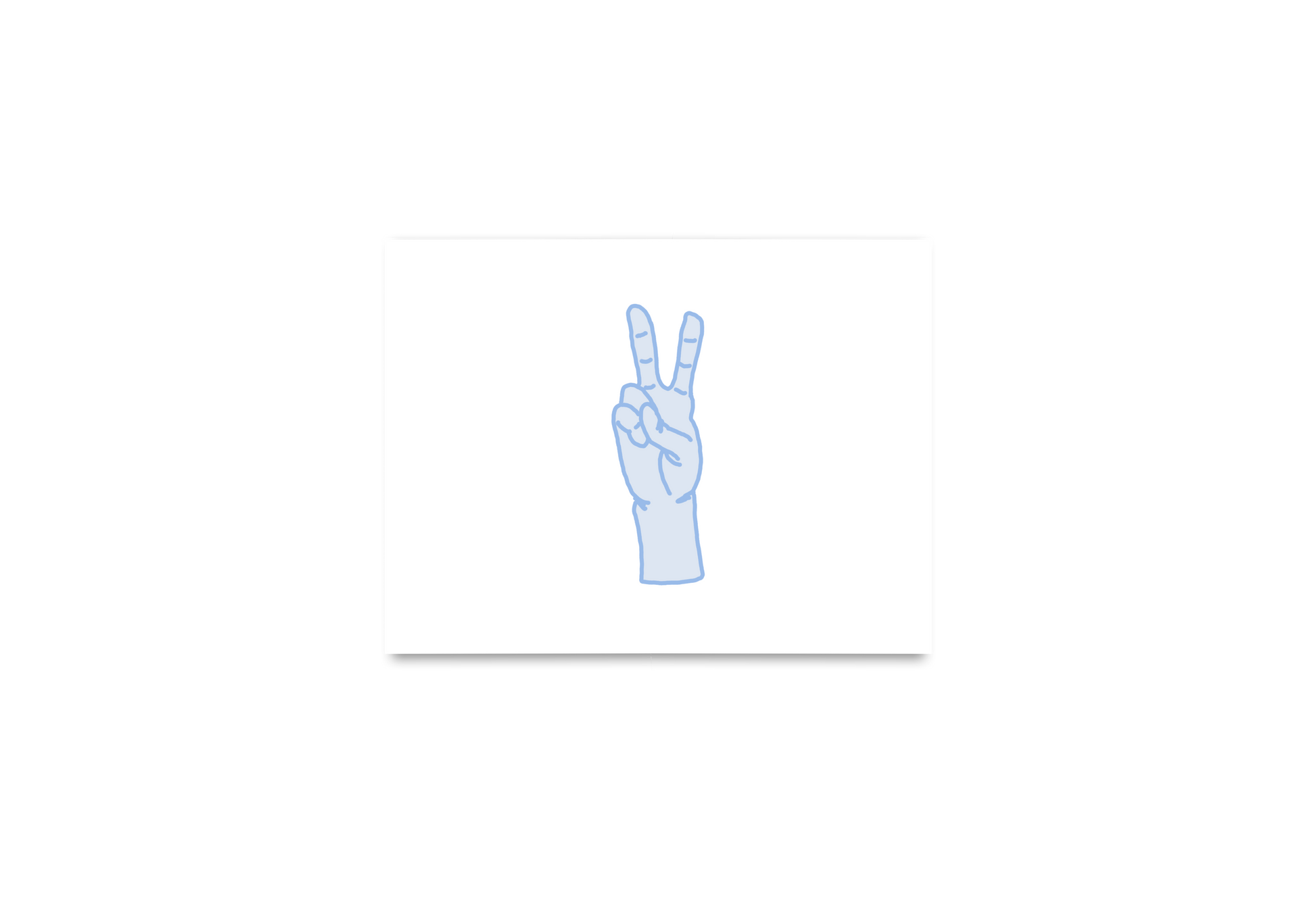 Fingers Age Birthday Card