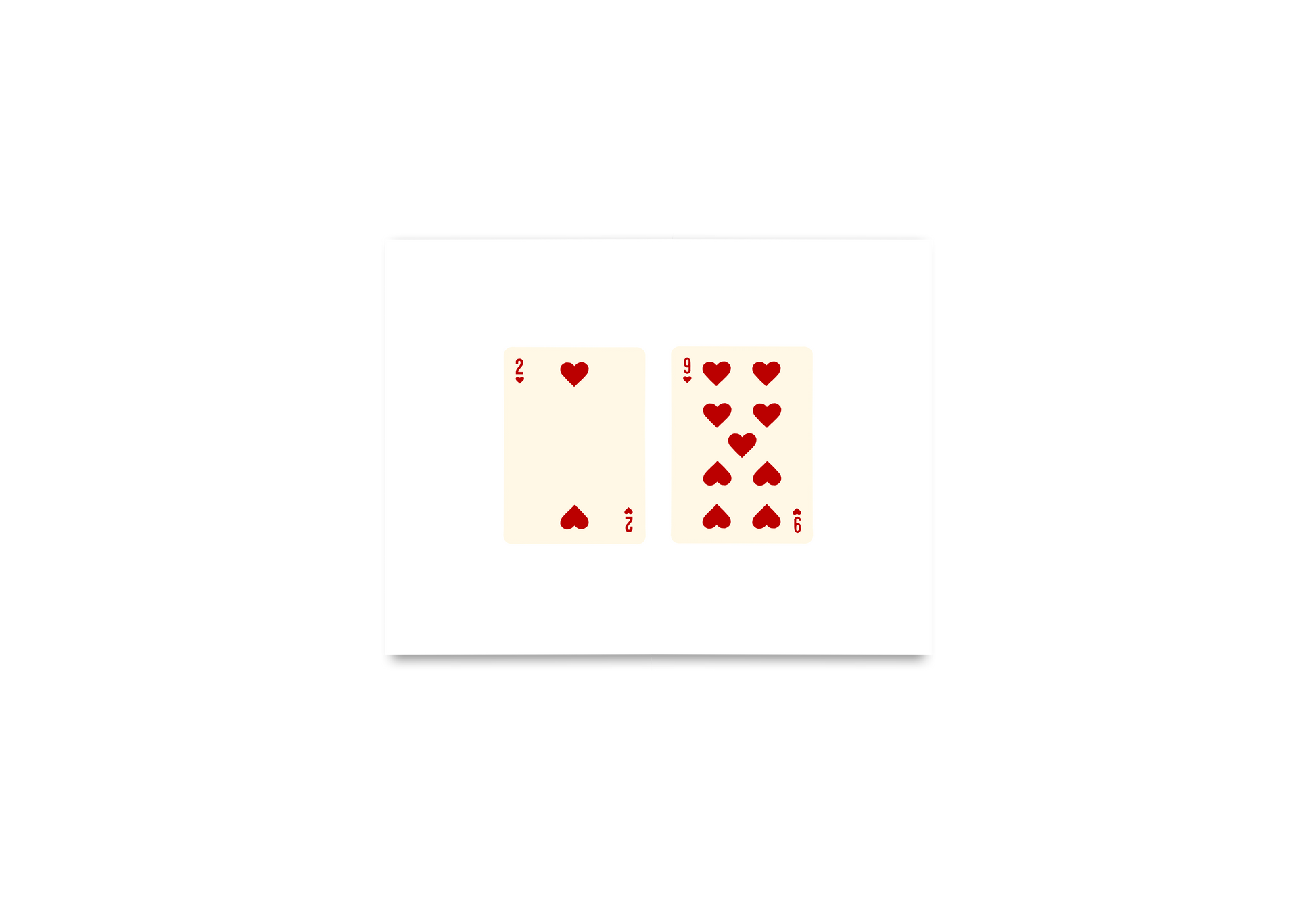 Playing Cards Age Birthday Card