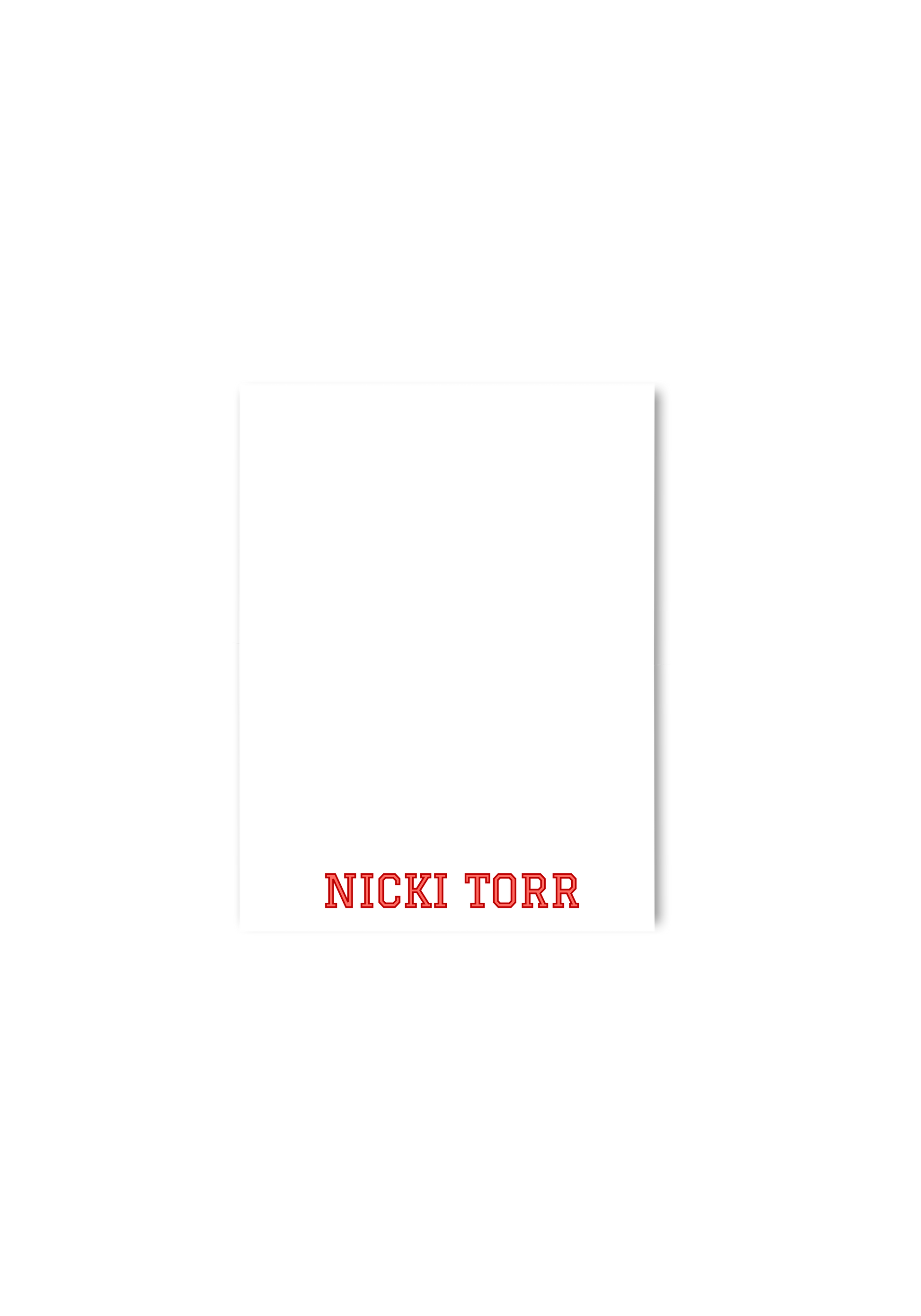 Varsity Notecard Set