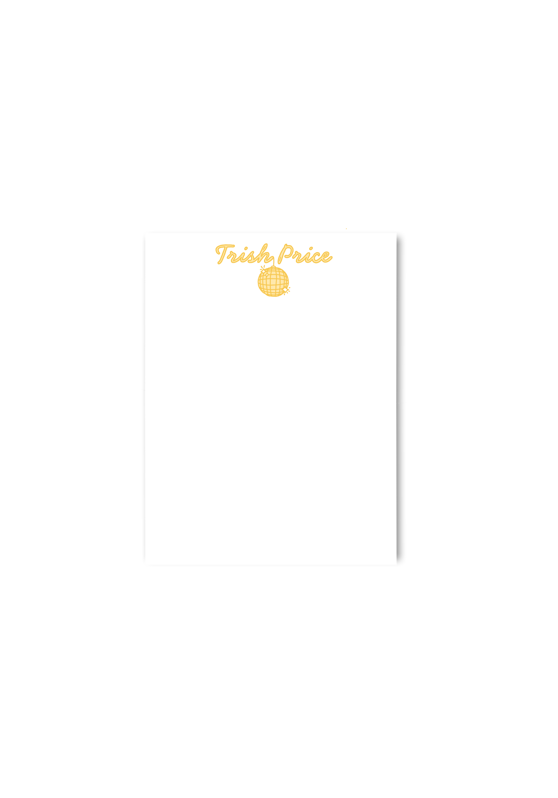 Disco Notecard Set