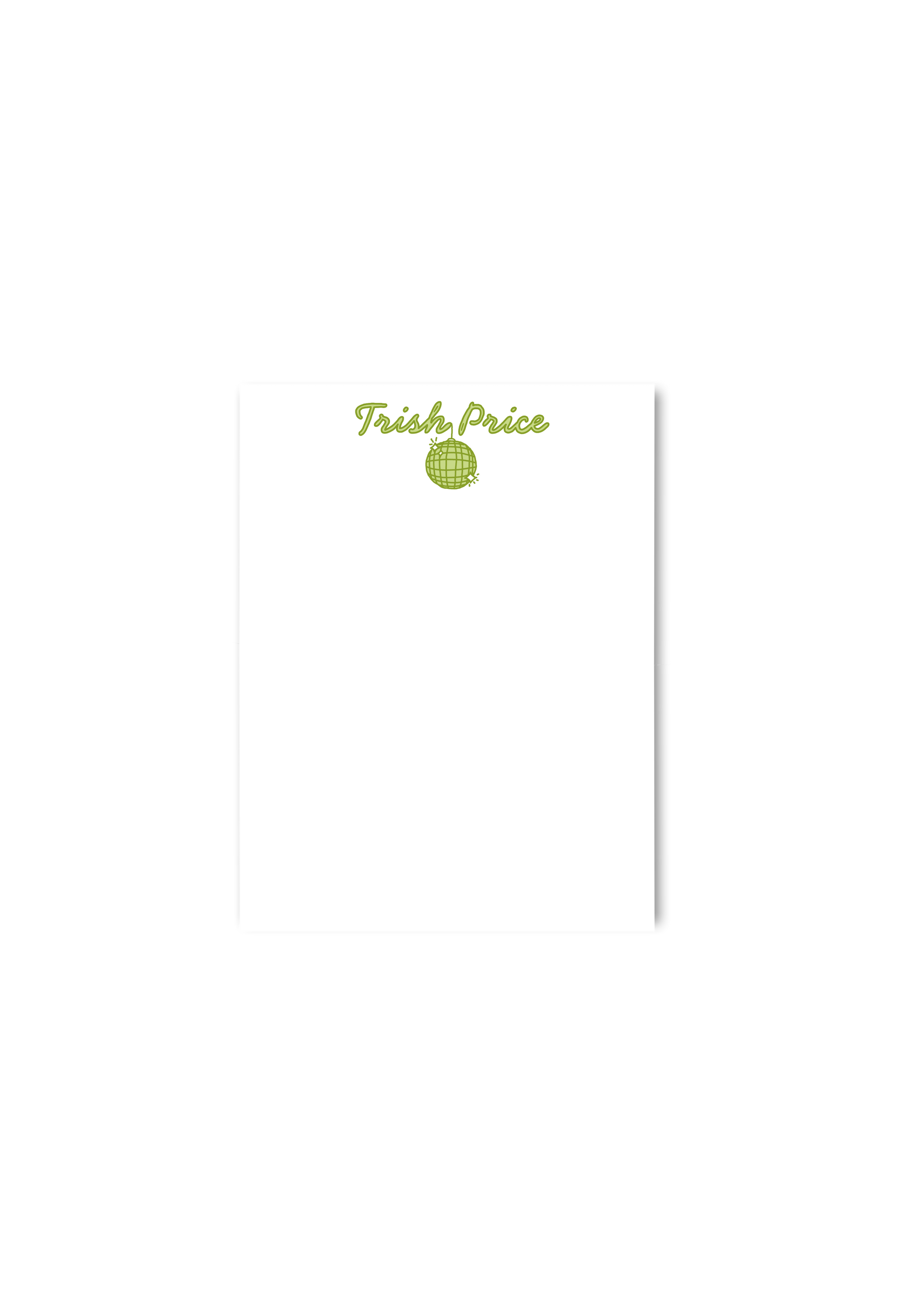 Disco Notecard Set